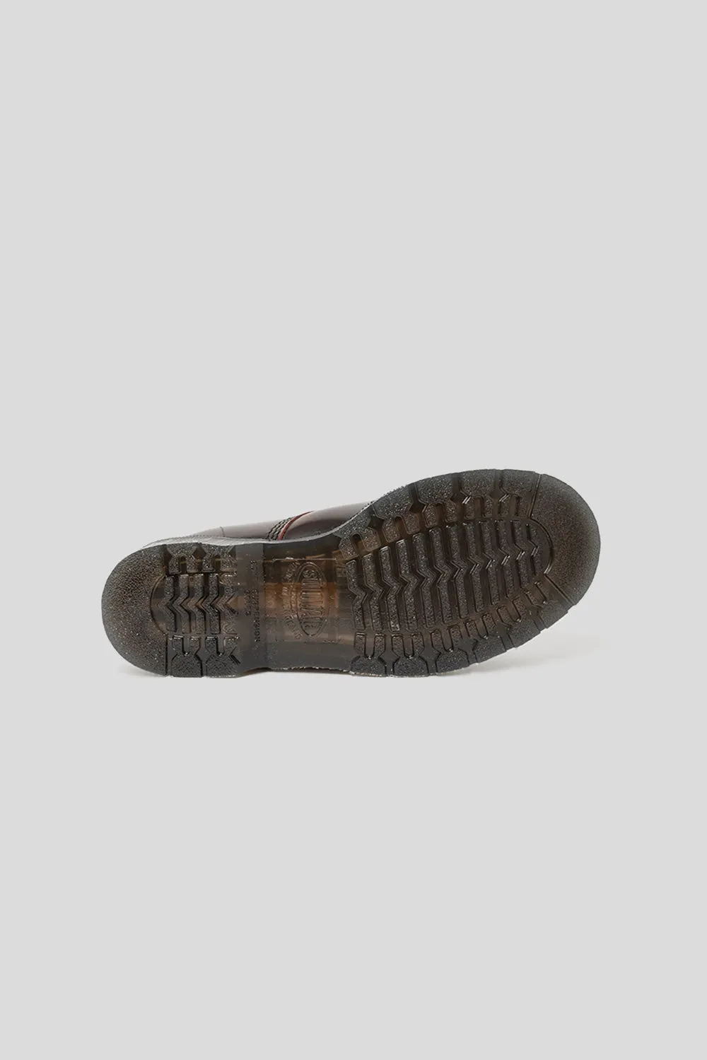 8 Eye Derby Boot - Burgundy Rub-Off