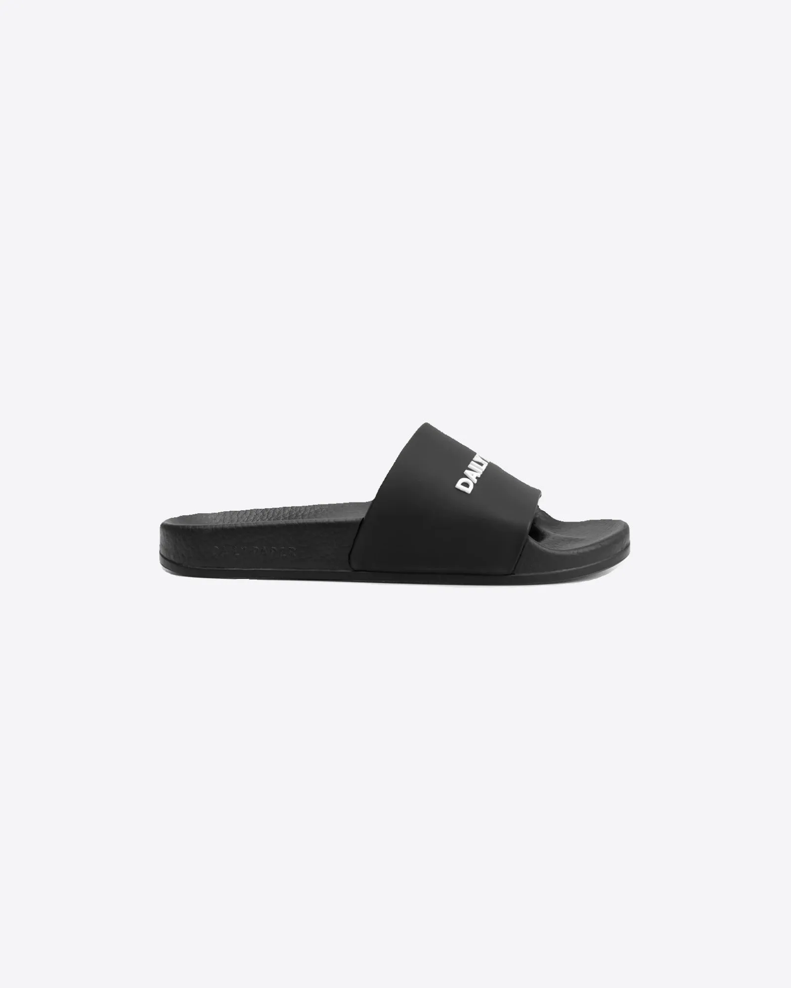 Black Reslider Logo Sandals