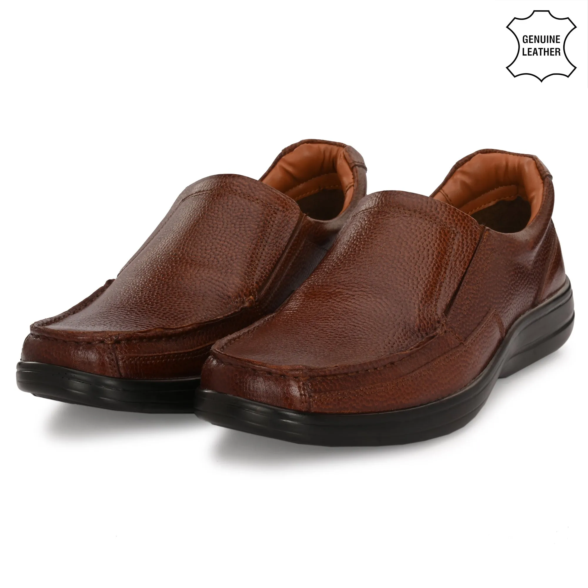 Classic Trumock Full Grain Leather Slip Ons