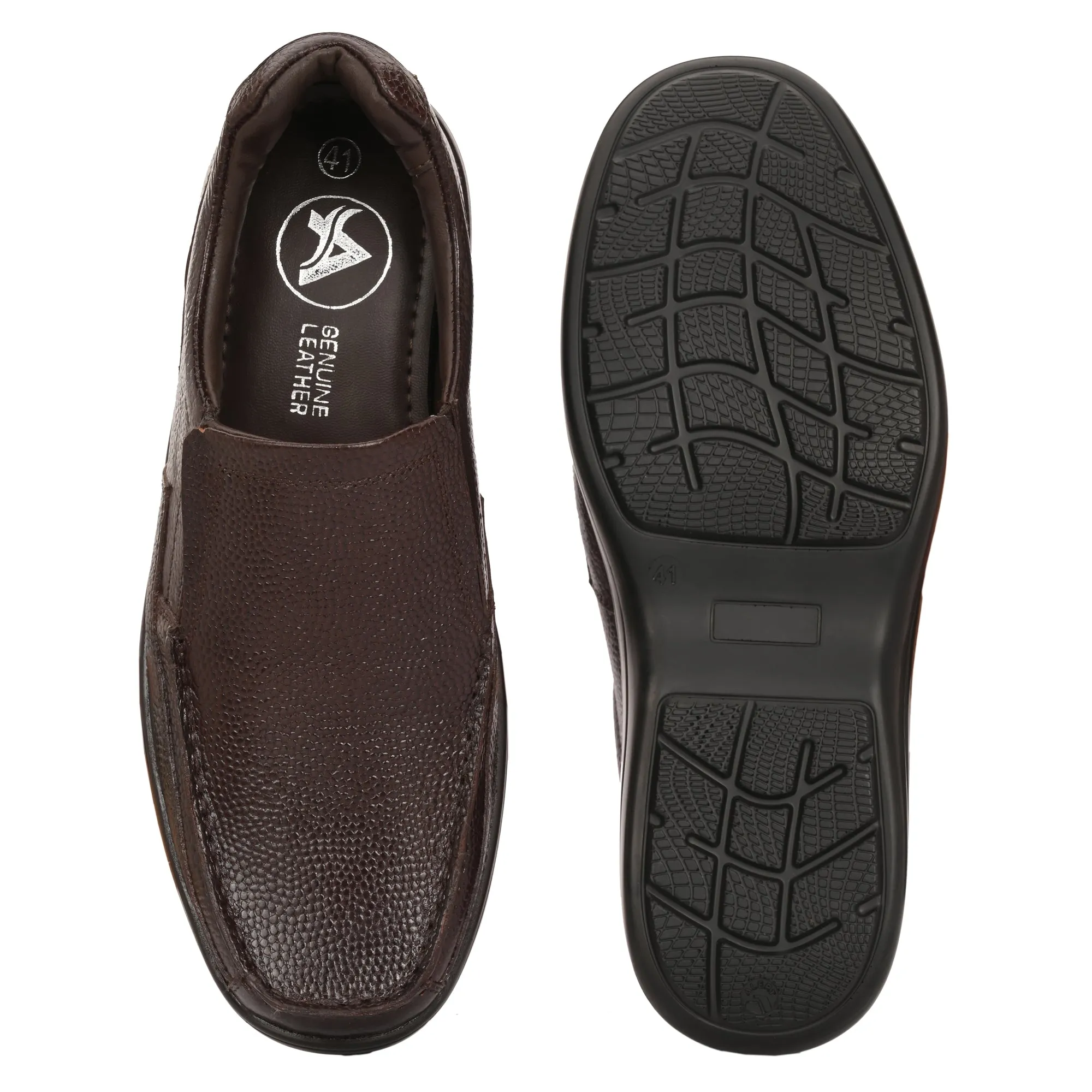 Classic Trumock Full Grain Leather Slip Ons
