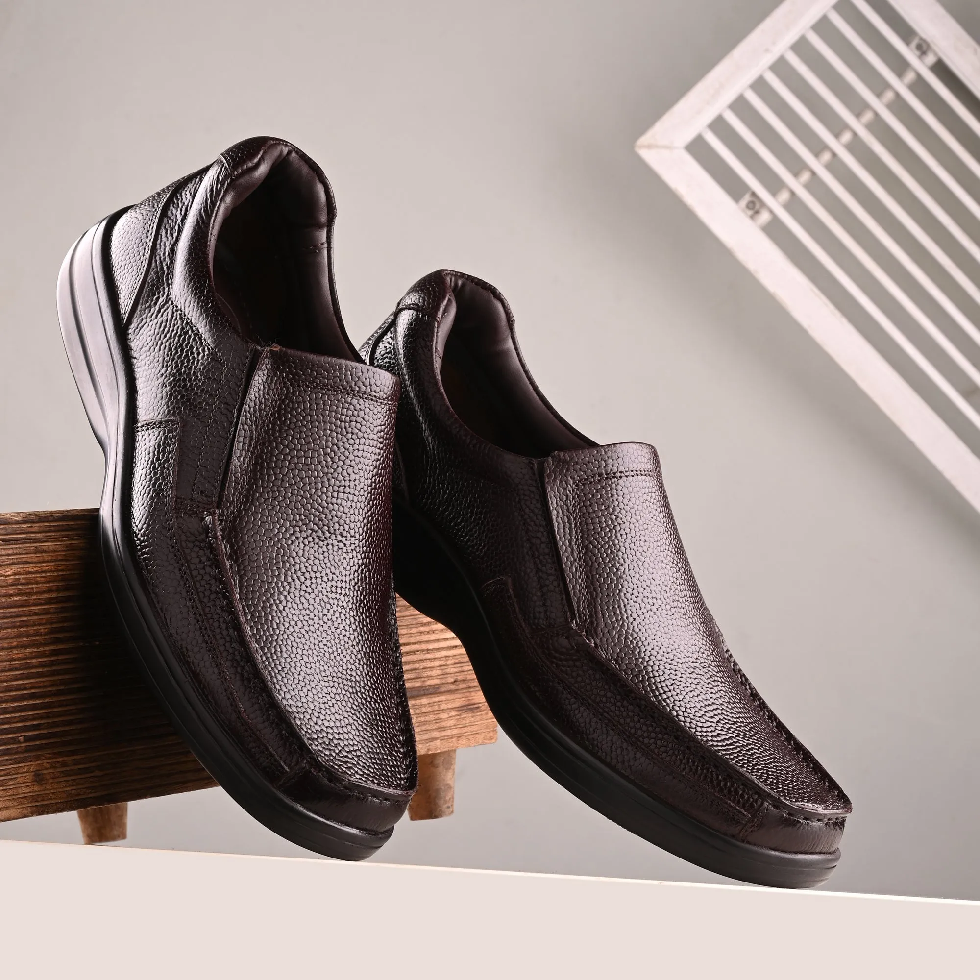 Classic Trumock Full Grain Leather Slip Ons