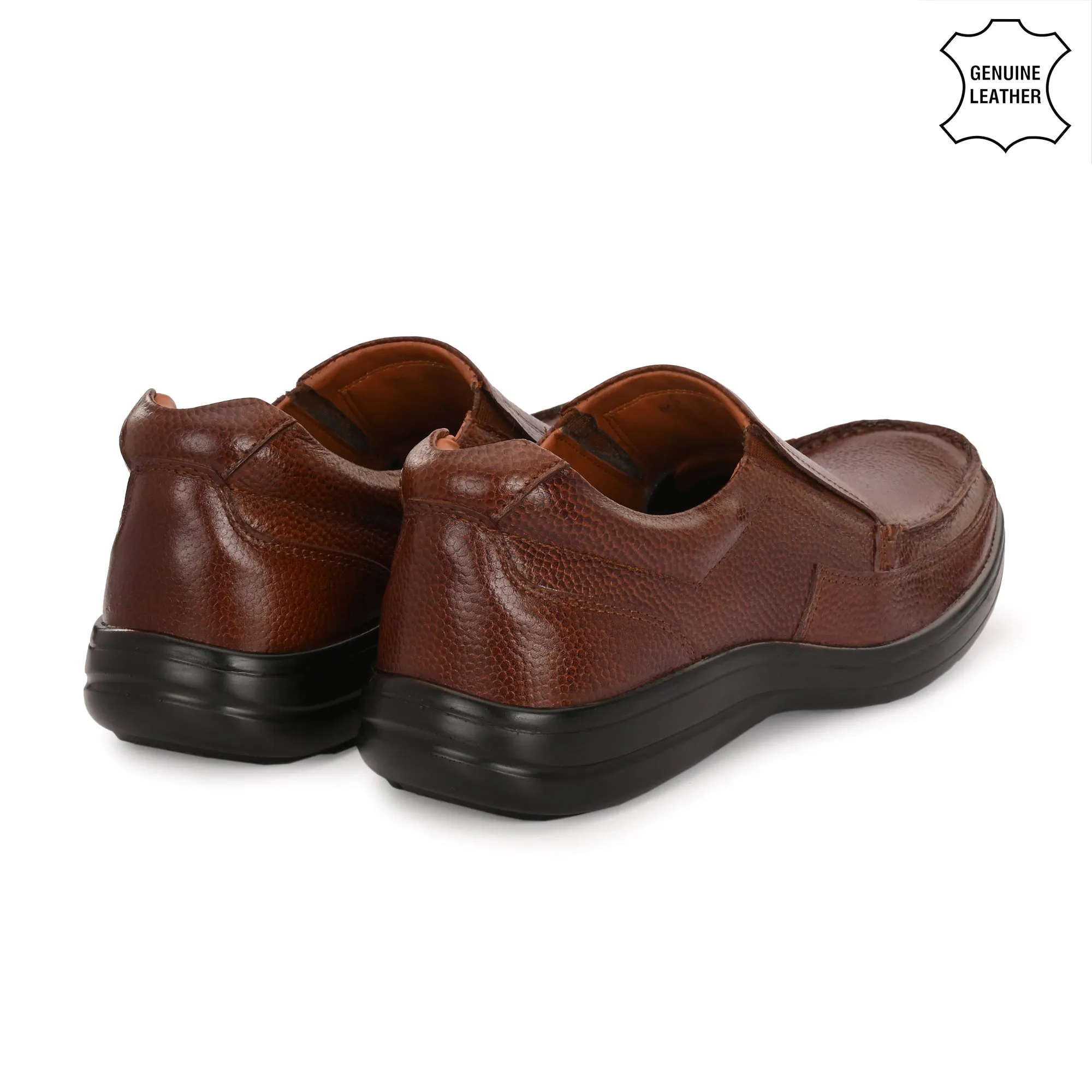 Classic Trumock Full Grain Leather Slip Ons
