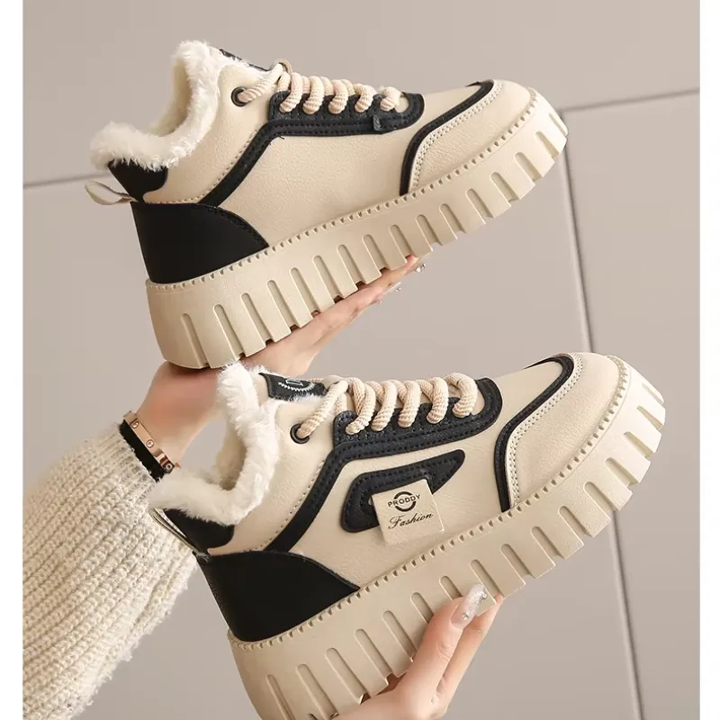 Cyril Schoenen | Fleece gevoerde Winterschoenen voor Vrouwen