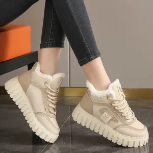 Cyril Schoenen | Fleece gevoerde Winterschoenen voor Vrouwen