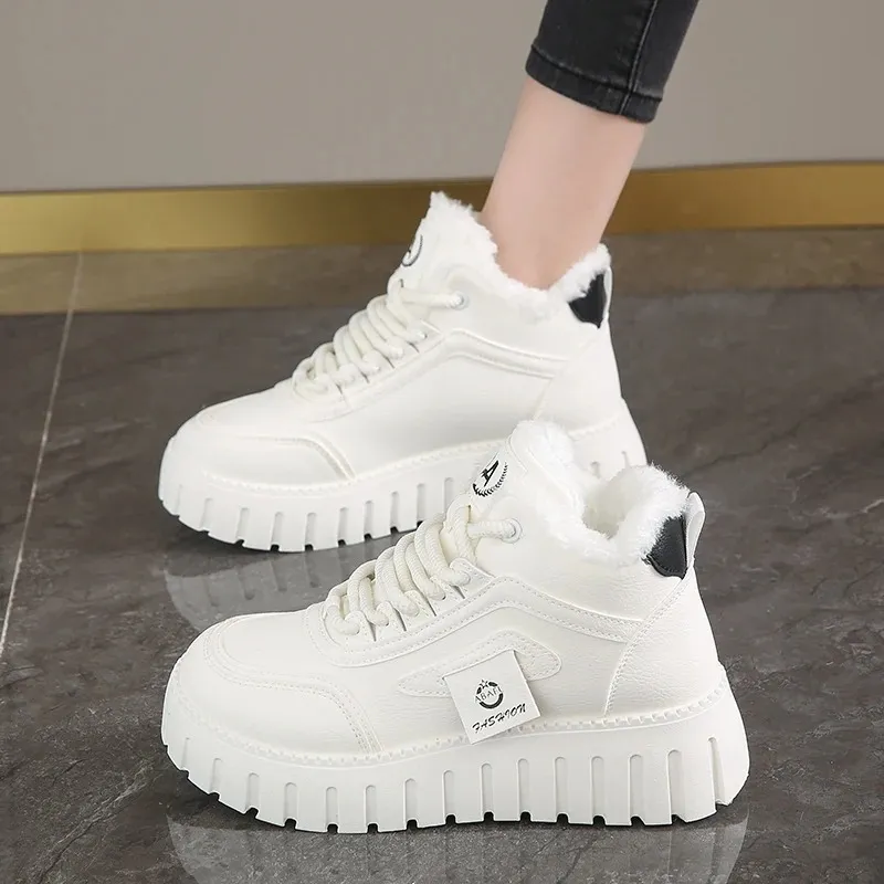 Cyril Schoenen | Fleece gevoerde Winterschoenen voor Vrouwen