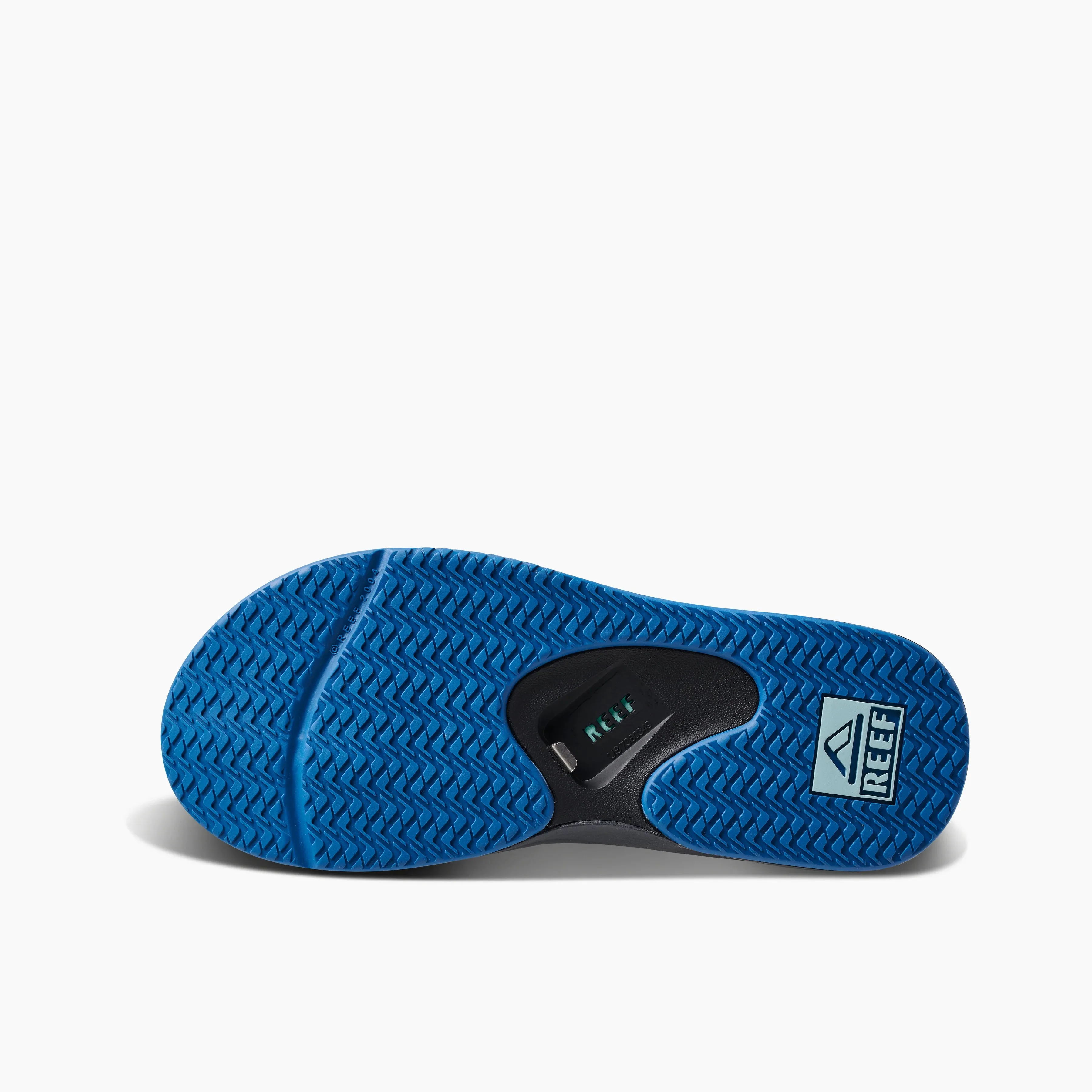FANNING Mens Sandals Gunmetal/Ocean