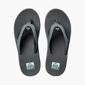 FANNING Mens Sandals Gunmetal/Ocean