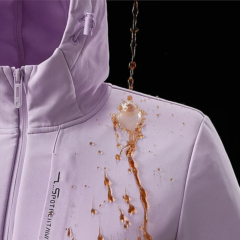 Fleece Lined Waterproof Jacket | MARY
