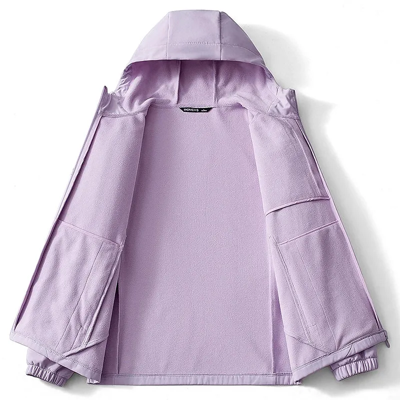 Fleece Lined Waterproof Jacket | MARY