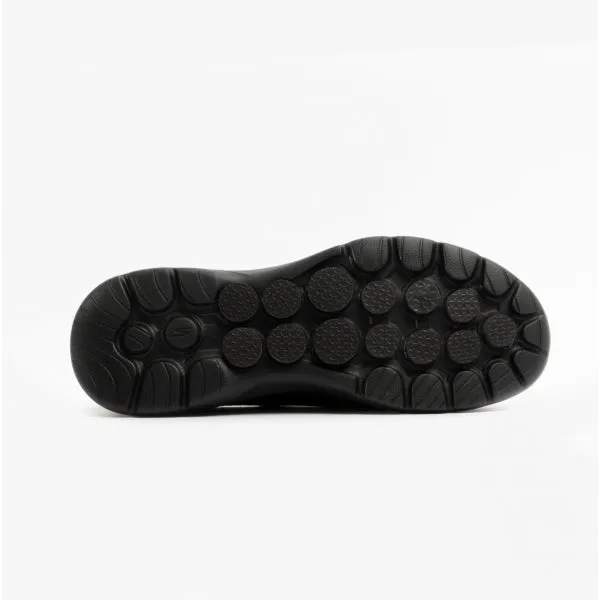 GO WALK 6 Mens Slip-On Trainers Black