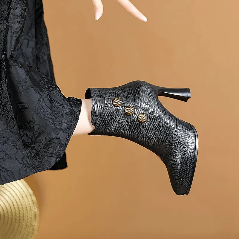 Goldara Office Ankle Boots