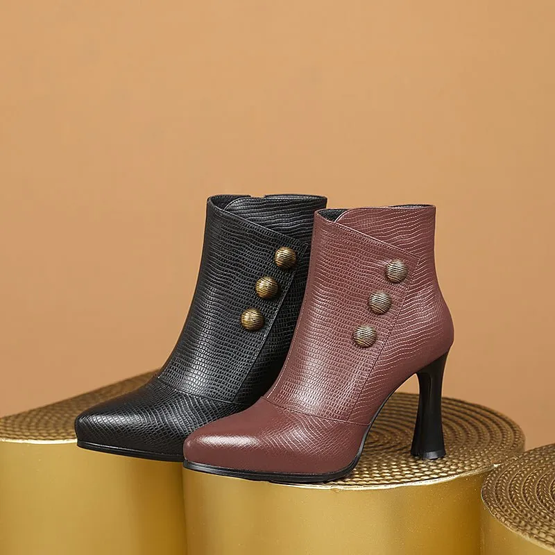 Goldara Office Ankle Boots