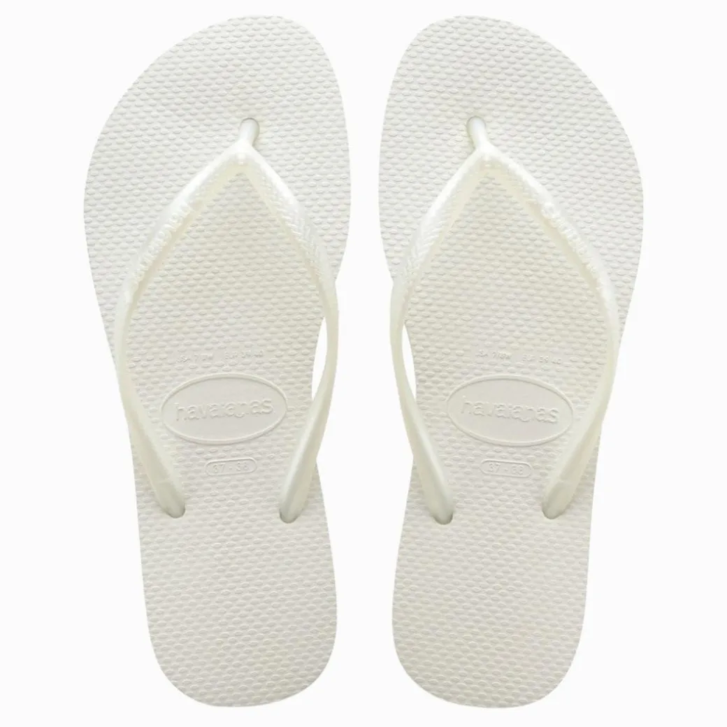 Havaianas Women's Slim Princesas Flip Flop | White