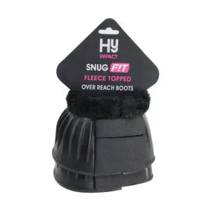 Hy Equestrian Fleece Topped Customfit Over Reach Boots