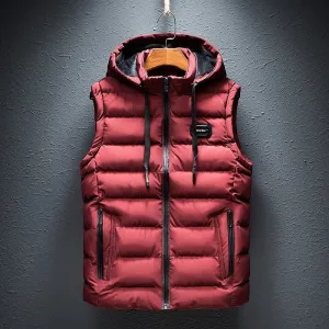 Ivyshape | Comfortable Hooded Waistcoat