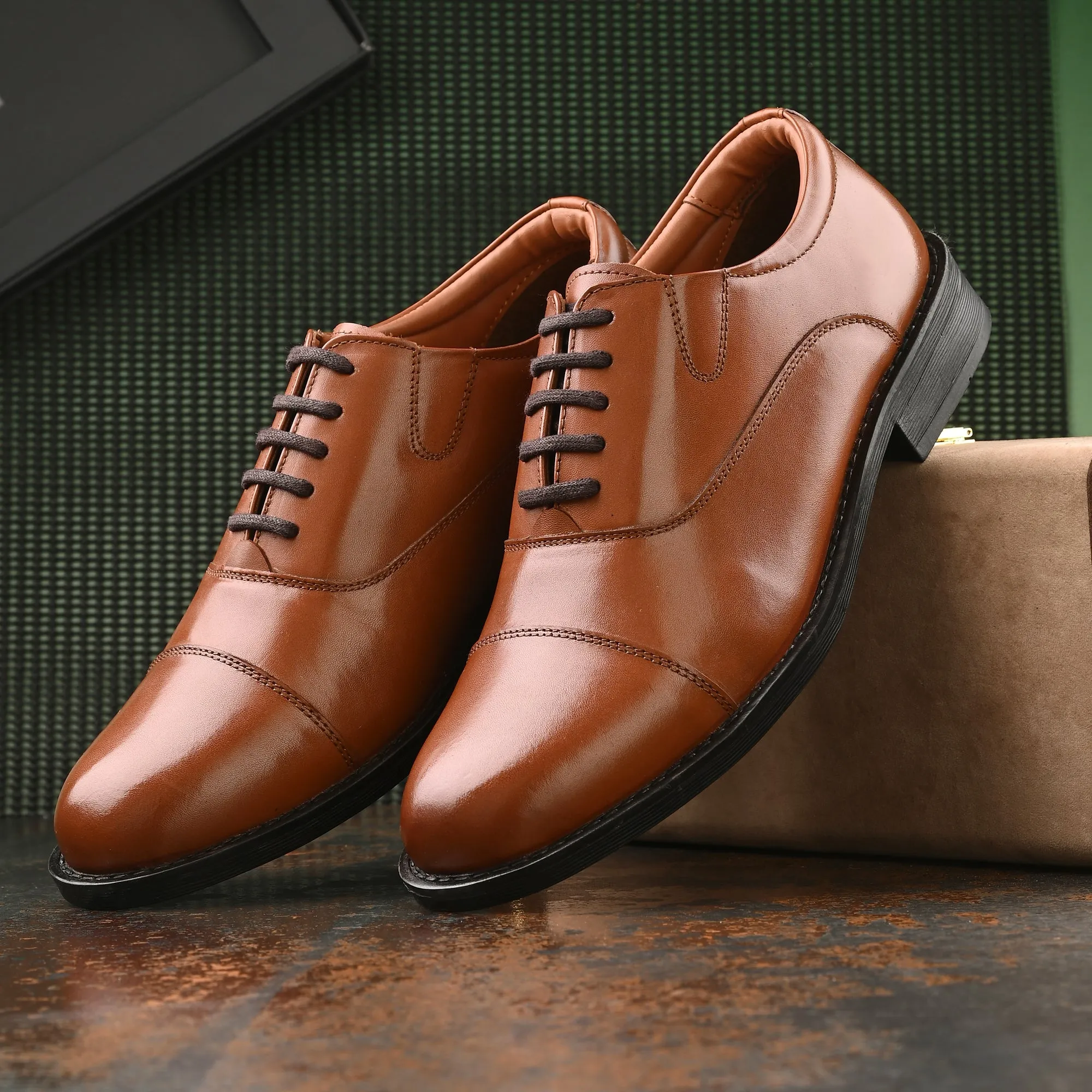 Lasting Brogue Full Grain Leather Lace Ups