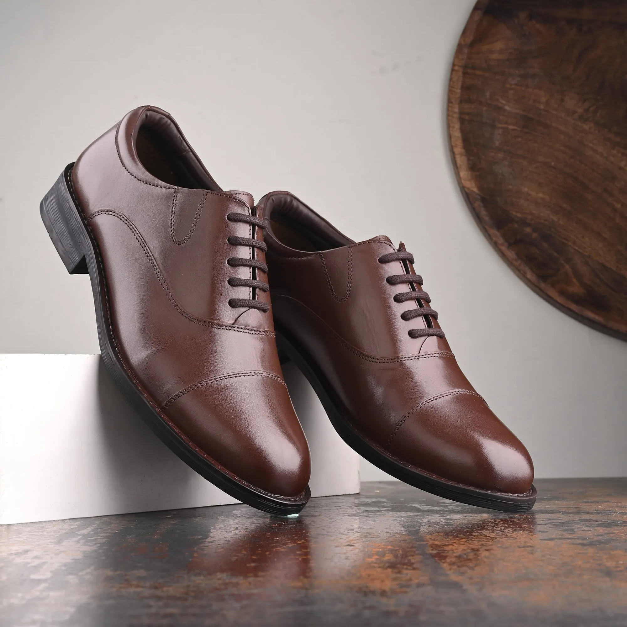 Lasting Brogue Full Grain Leather Lace Ups