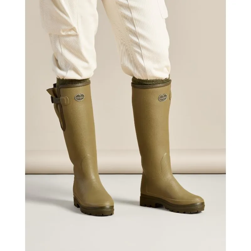 Le Chameau Ladies Vierzonord Neoprene Lined Boots - Iconic Green