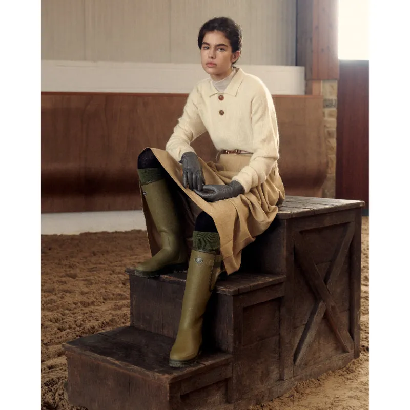 Le Chameau Ladies Vierzonord Neoprene Lined Boots - Iconic Green