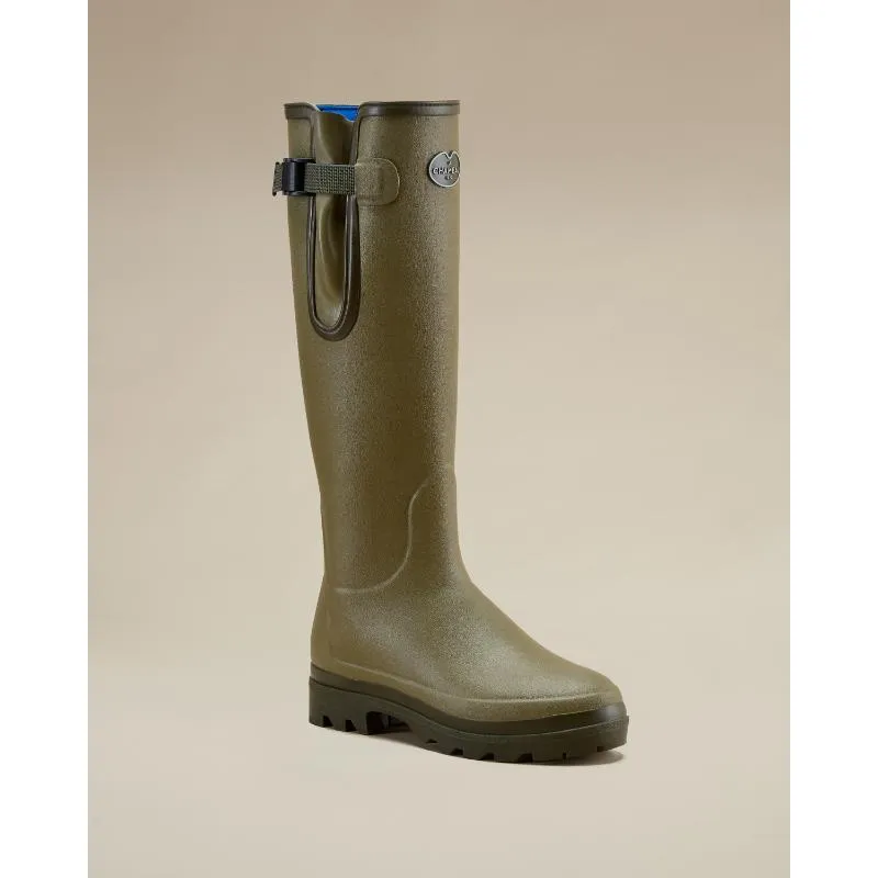 Le Chameau Ladies Vierzonord Neoprene Lined Boots - Iconic Green