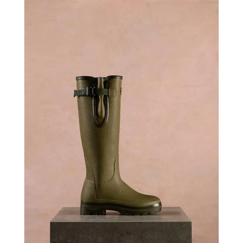 Le Chameau Ladies Vierzonord Neoprene Lined Boots - Iconic Green