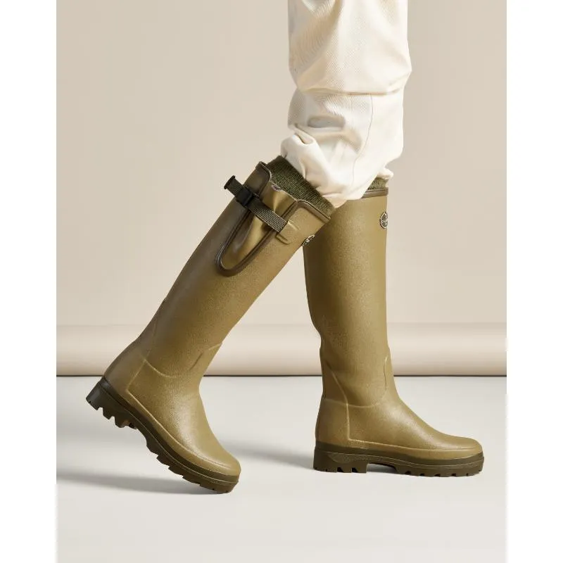 Le Chameau Ladies Vierzonord Neoprene Lined Boots - Iconic Green