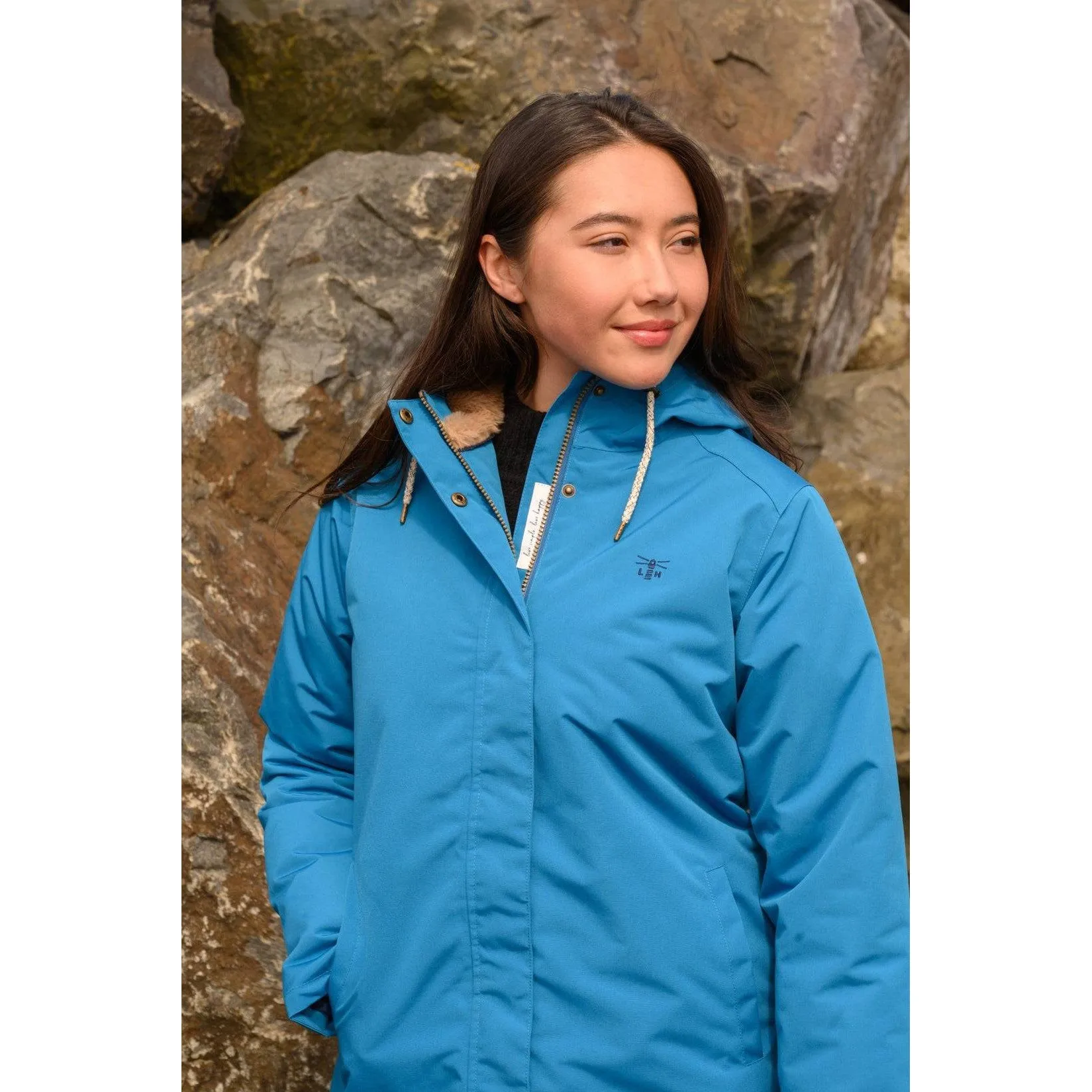 Lighthouse Scarlet Ladies Waterproof Coat Teal