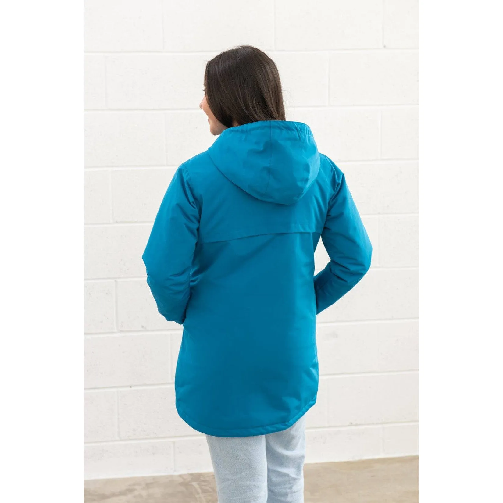 Lighthouse Scarlet Ladies Waterproof Coat Teal