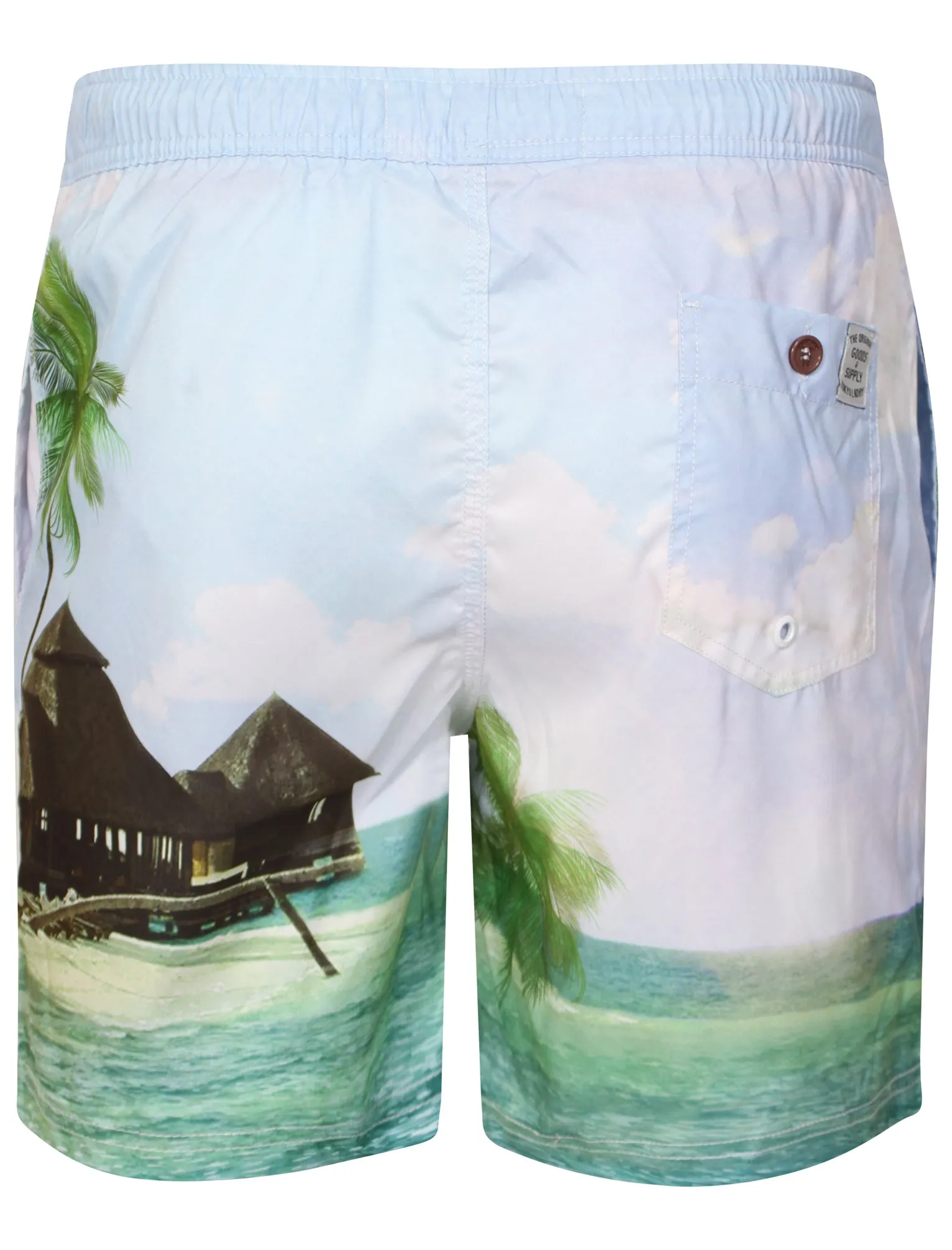 Mauna Swim Shorts with Free Matching Flip Flops - Tokyo Laundry