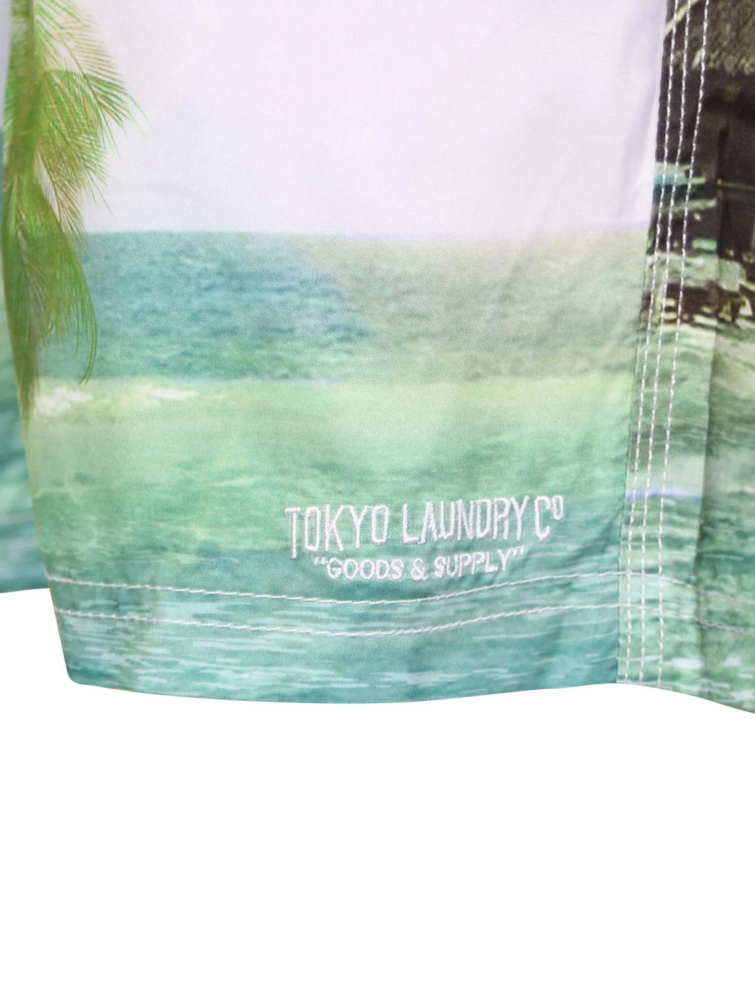 Mauna Swim Shorts with Free Matching Flip Flops - Tokyo Laundry
