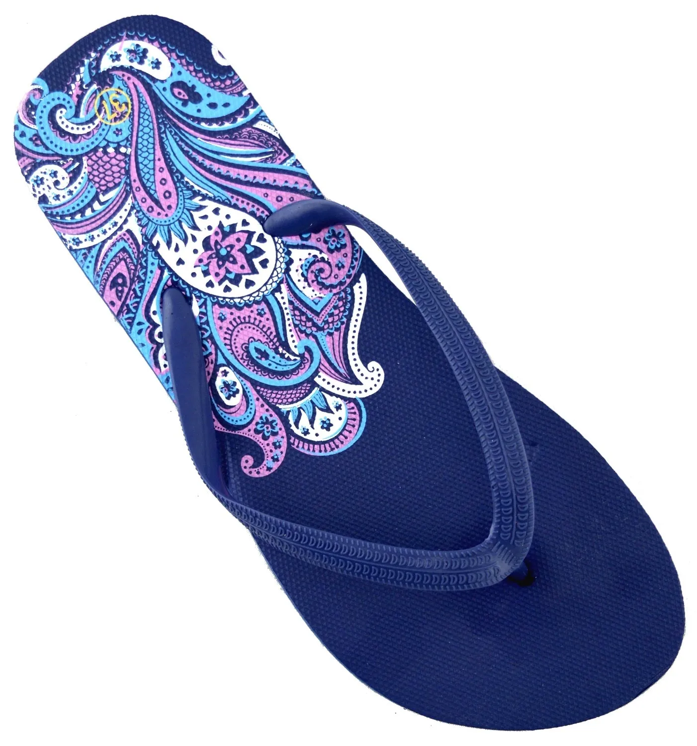 OCTAVE Ladies Summer Beach Wear Flip Flops - Blossom Design