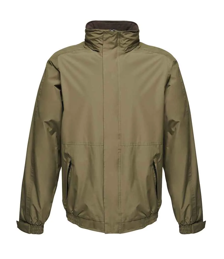 Regatta Dover Waterproof Insulated Jacket | Dark Khaki/Black