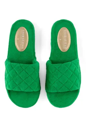 SOL POOL SLIDES, GREEN
