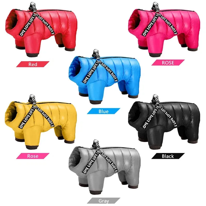 Super Warm Waterproof Dog Jacket for All Breeds