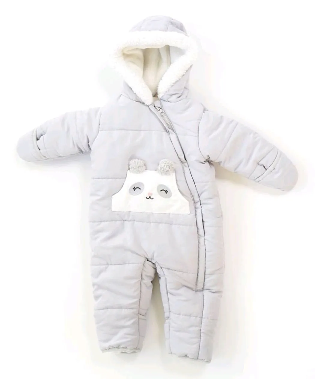 UNISEX SIZE 3/6 MONTHS - CARTER'S, Warm Snowsuit EUC B3