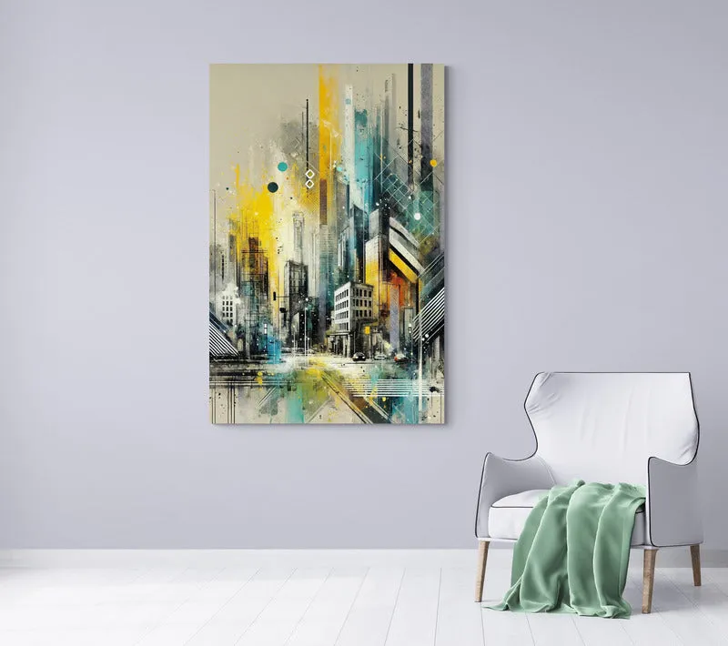 Urban Pulse II Canvas Print
