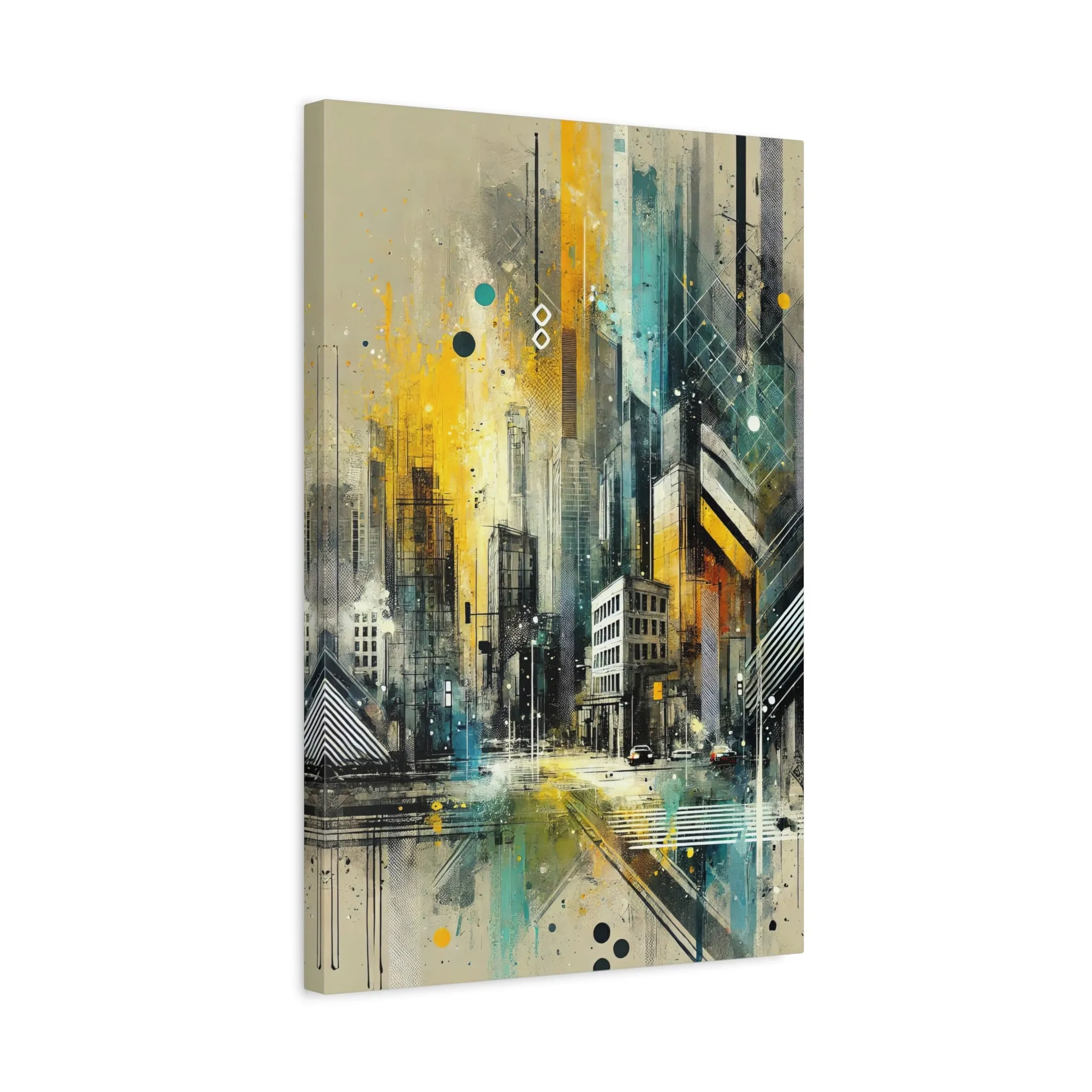 Urban Pulse II Canvas Print