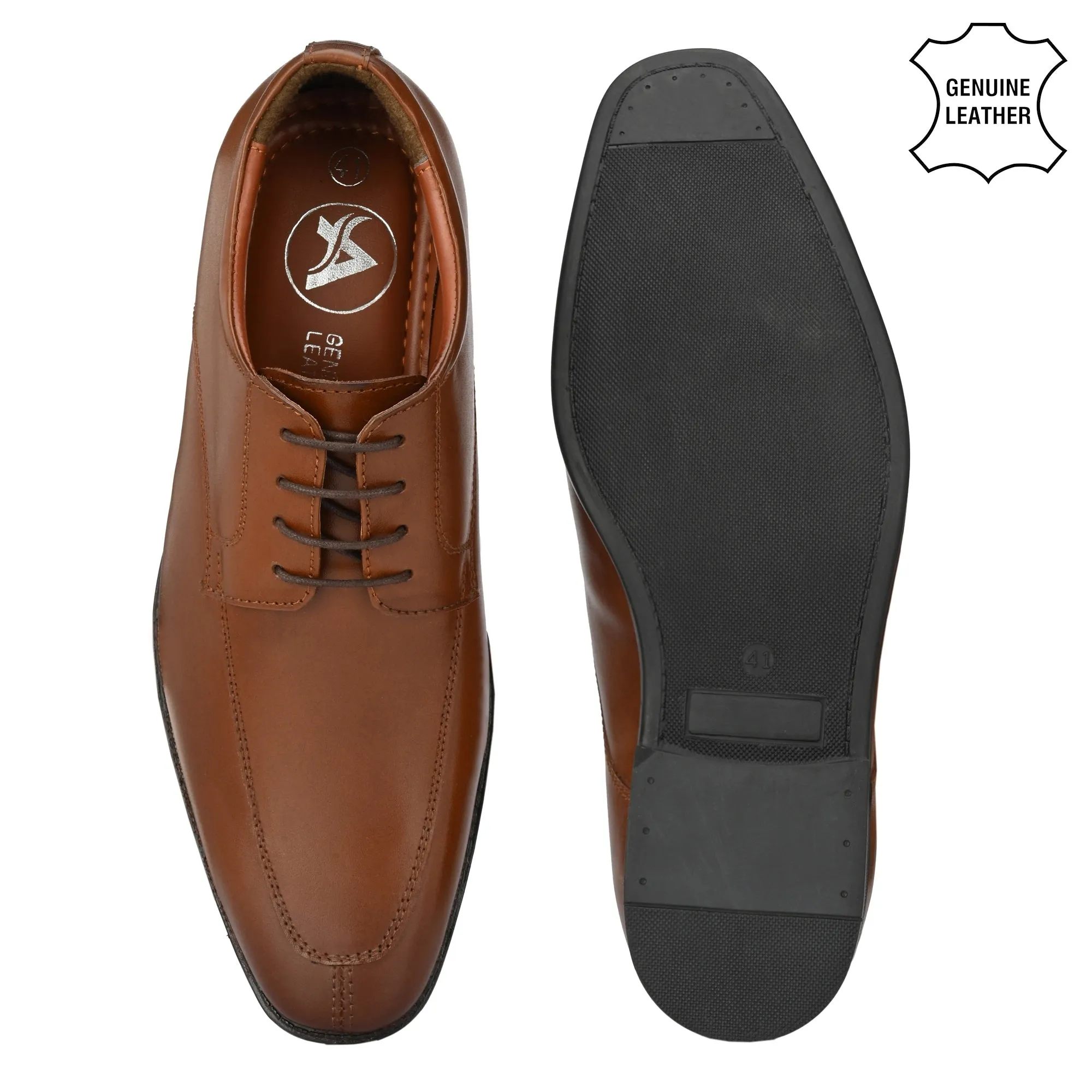 Urbane Full Grain Leather Derby Lace Ups
