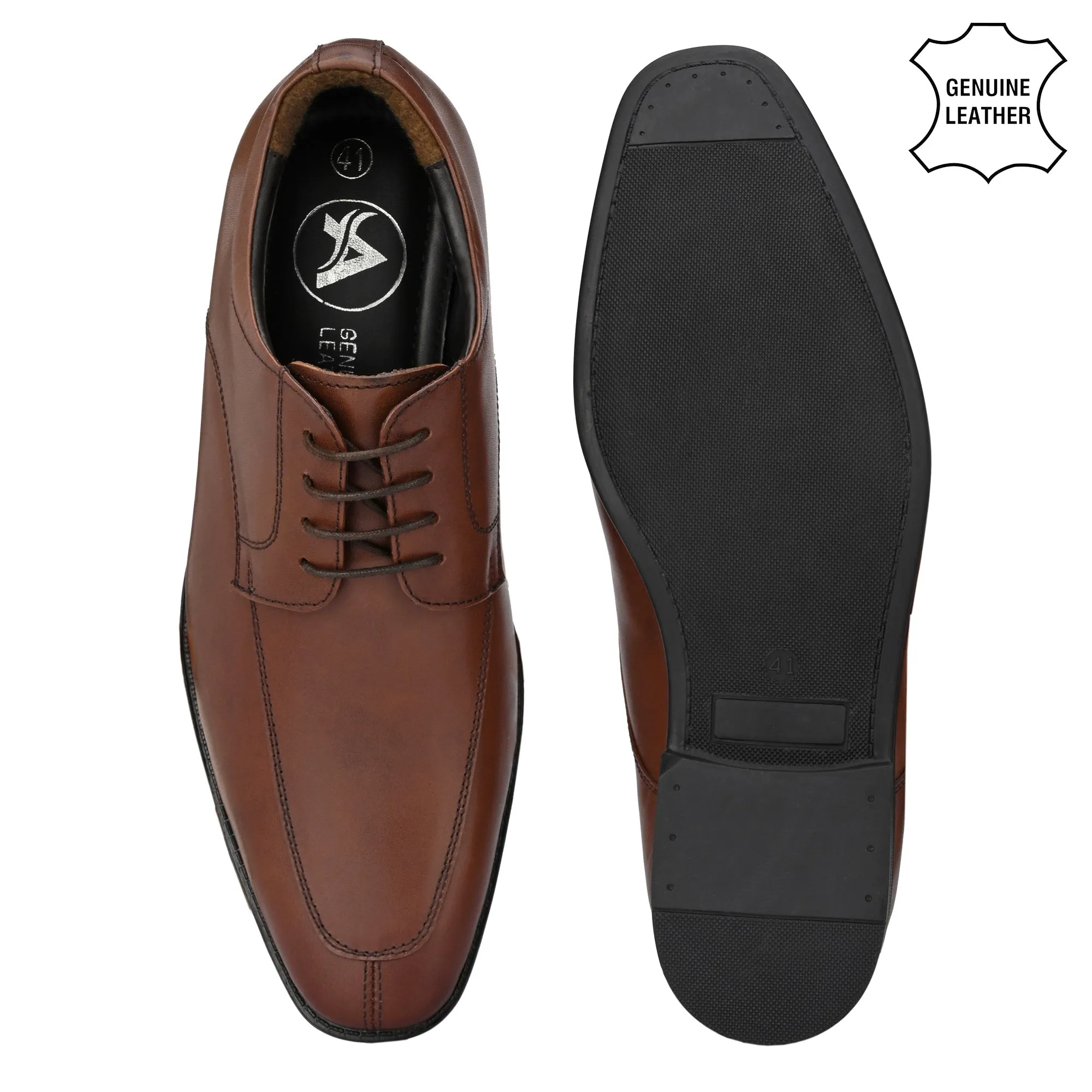 Urbane Full Grain Leather Derby Lace Ups