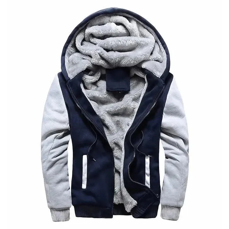 WHWR Luxe Camouflage Fleece-lined Winter Jacket with Hood