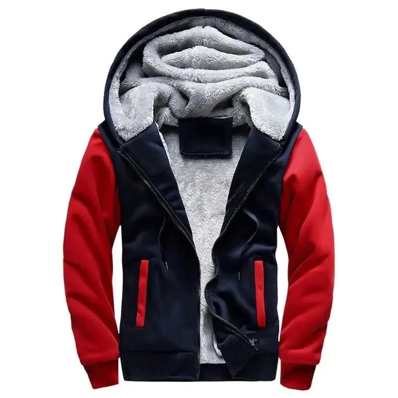 WHWR Luxe Camouflage Fleece-lined Winter Jacket with Hood