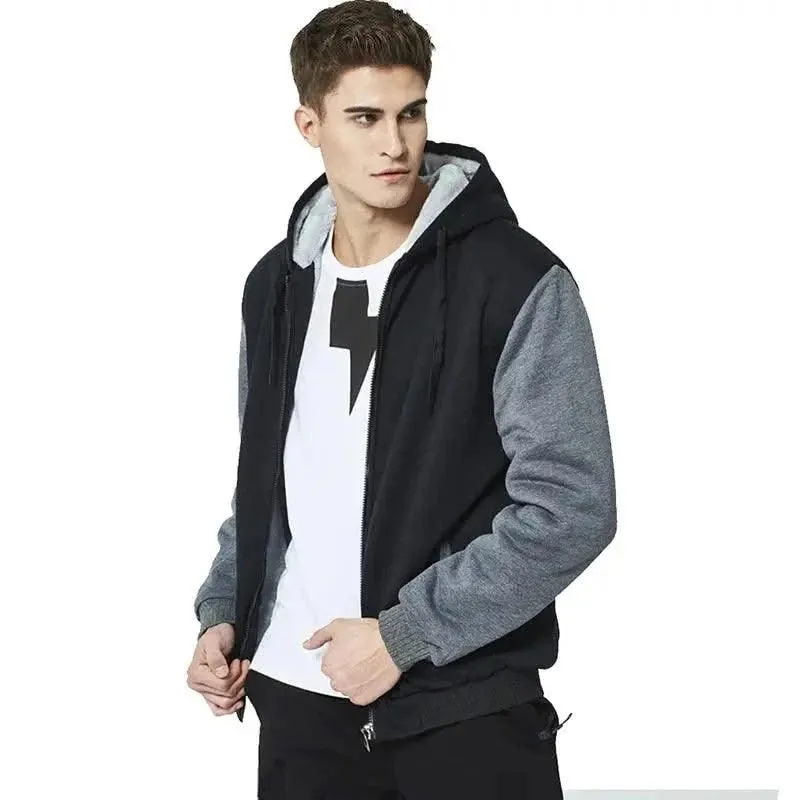 WHWR Luxe Camouflage Fleece-lined Winter Jacket with Hood